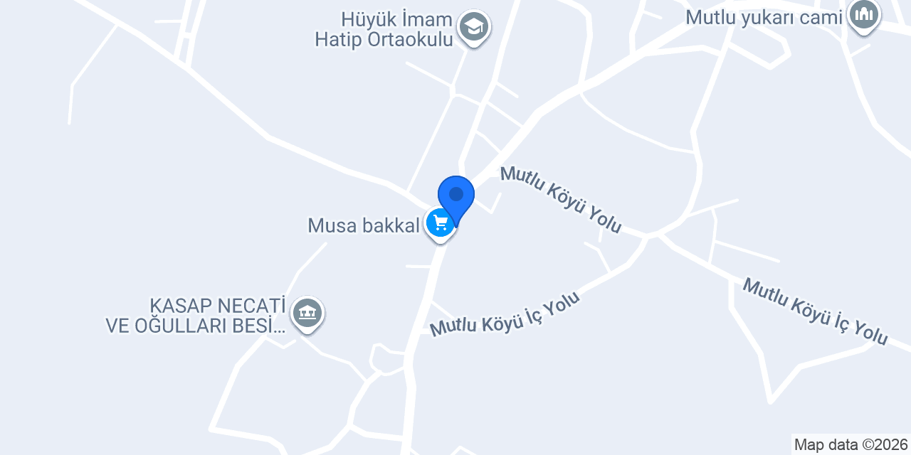 Mutlu Çilek Alım Merkezi konumu