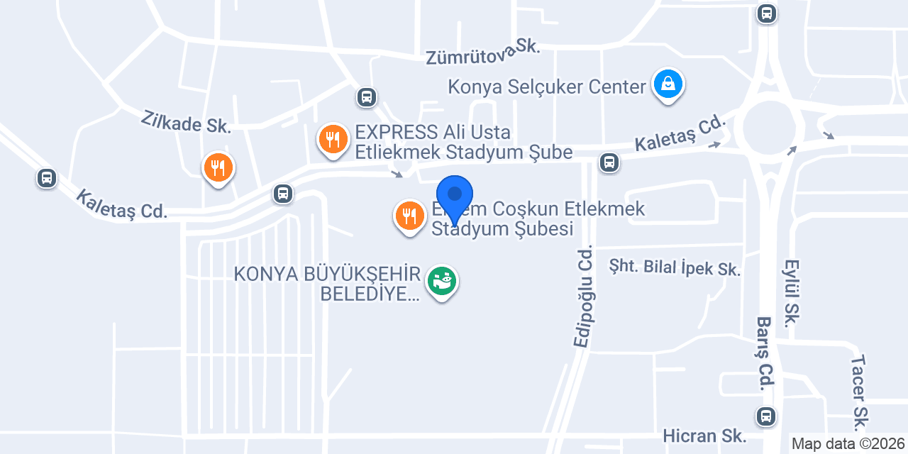 Konya Store konumu