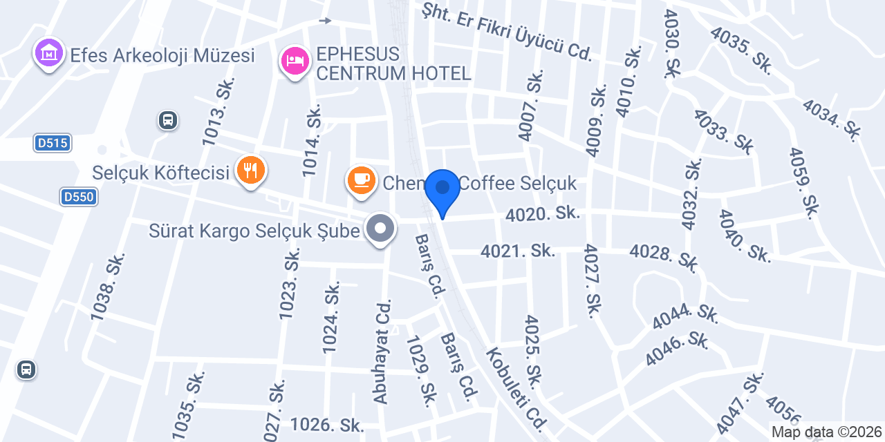 Sekizeylül İlköğretim Okulu konumu