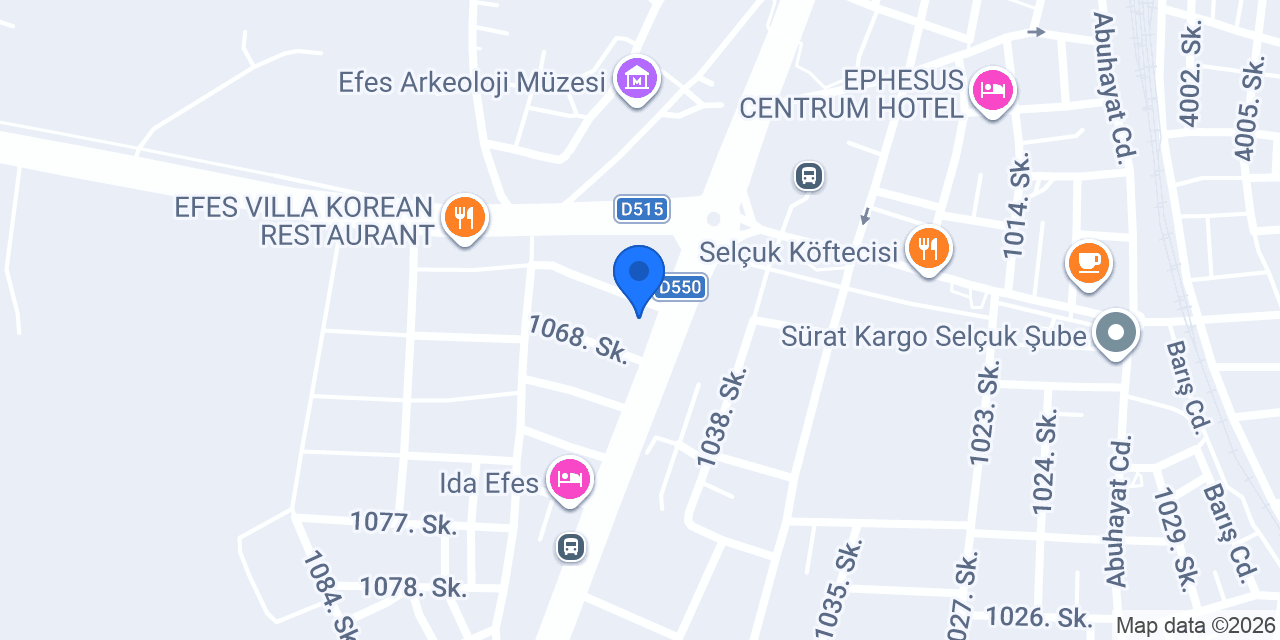 Efes Eczanesi konumu