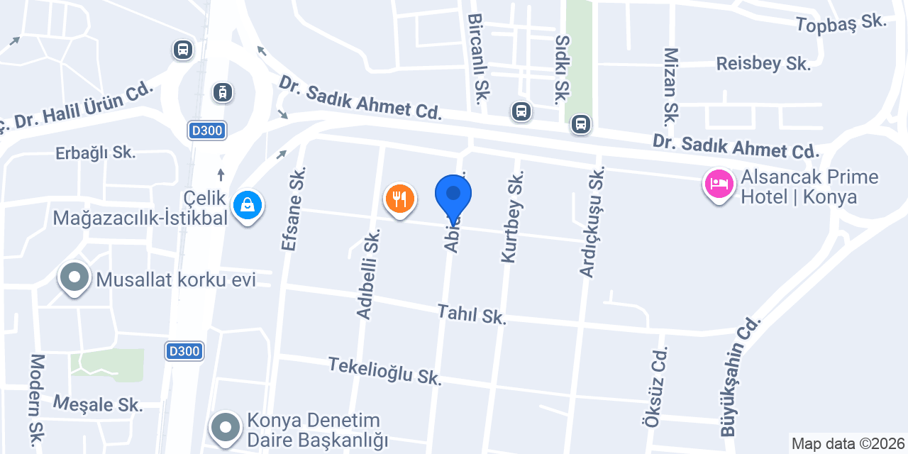 ÖZ YAPI ASANSÖR VE PLATFORM konumu