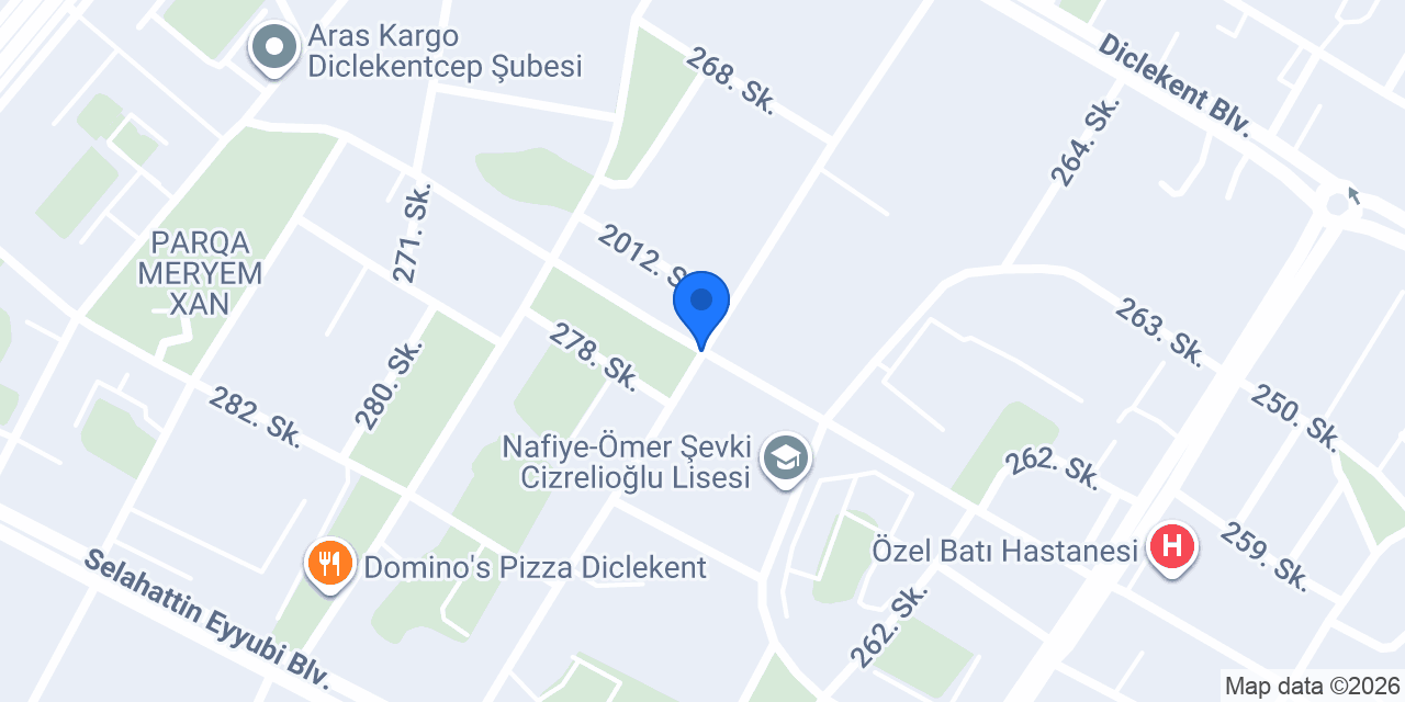 Alaçatı Cafe ve Bistro konumu