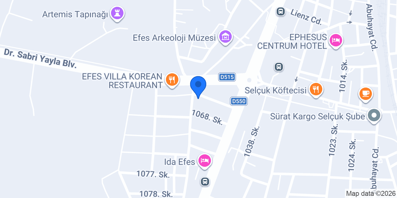 Selçuk Öğretmenevi konumu