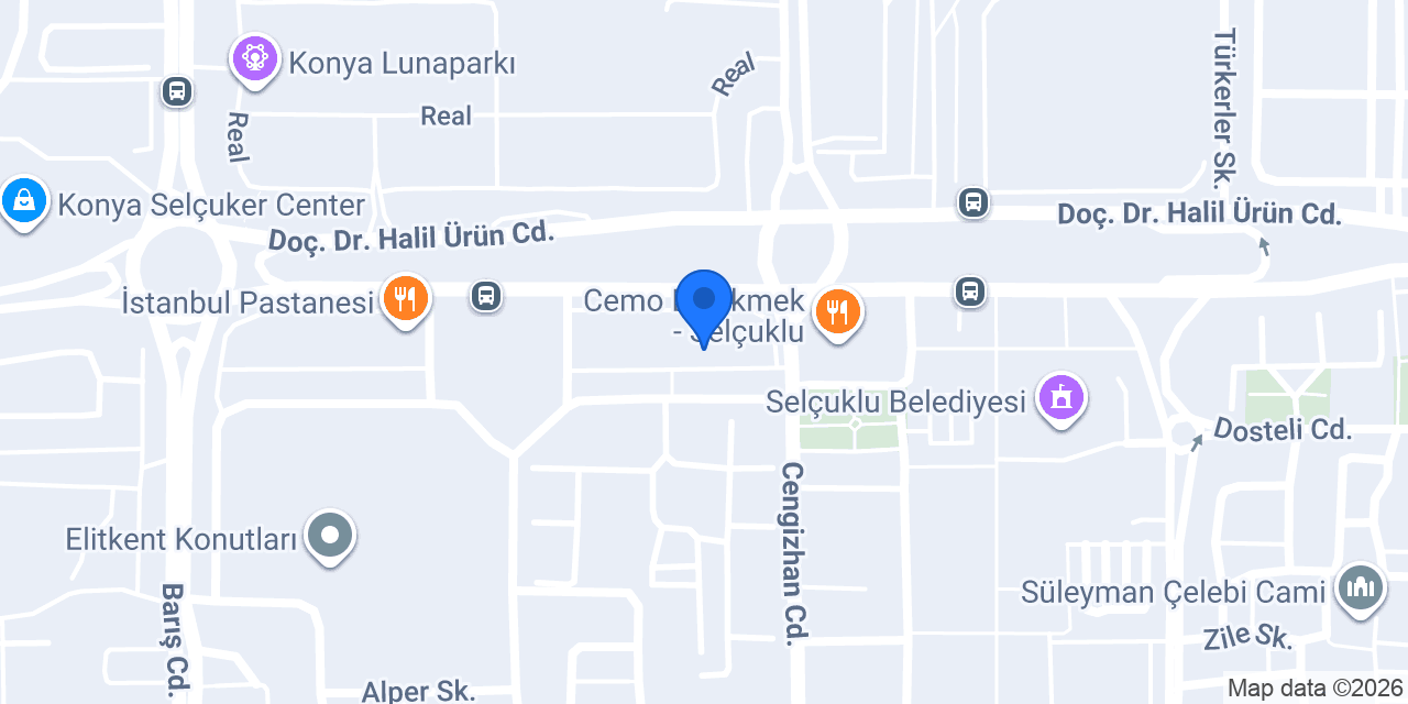 Saloon Özlem Bilgi Bayan Kuaförü konumu