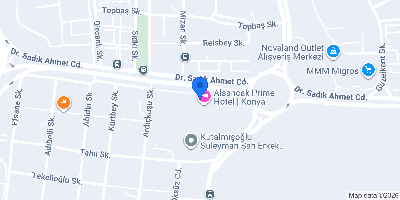 ALSANCAK ECZANESI konumu