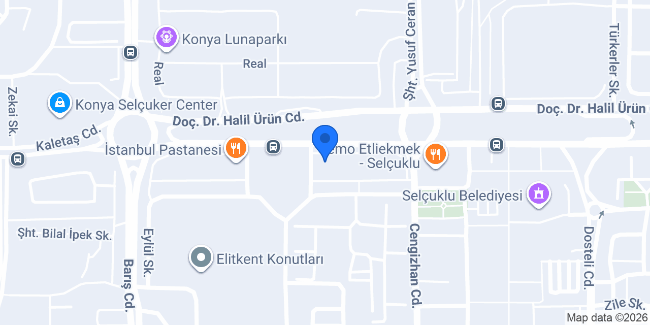 EminEvim Konya Arena Şube konumu