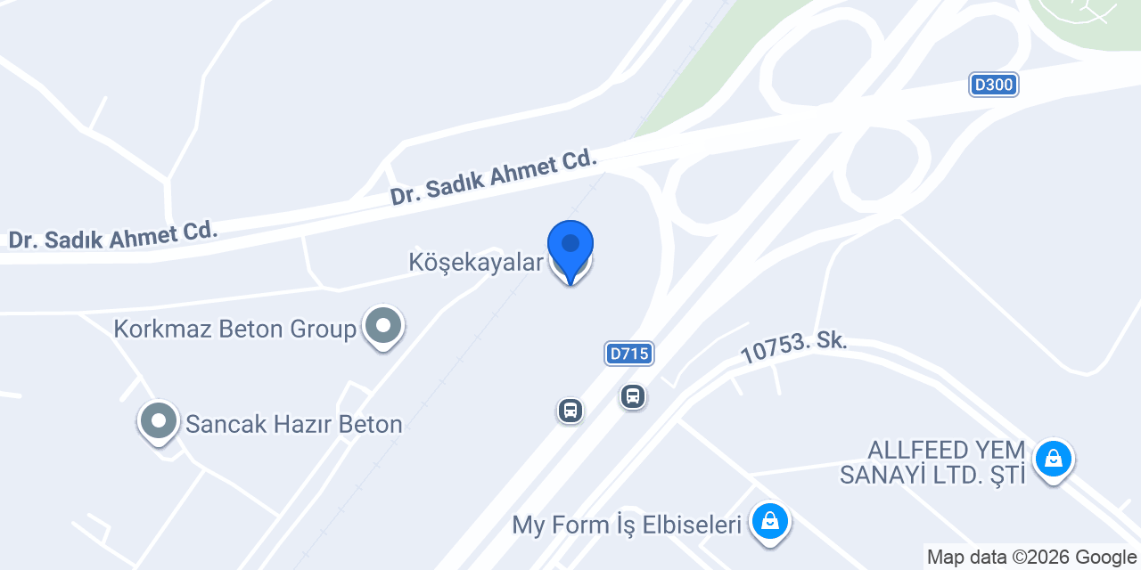 Köşekayalar konumu