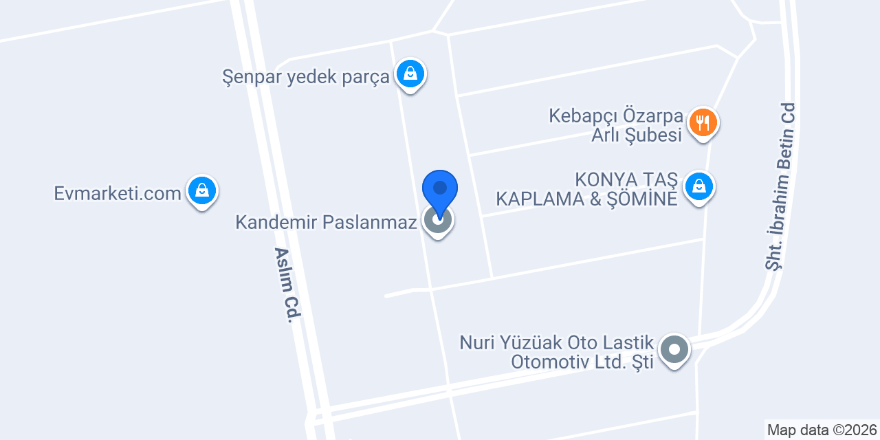 Eseli Group - Park ve Kent Mobilyaları konumu