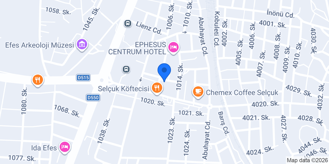Pati Efes Pet Shop konumu