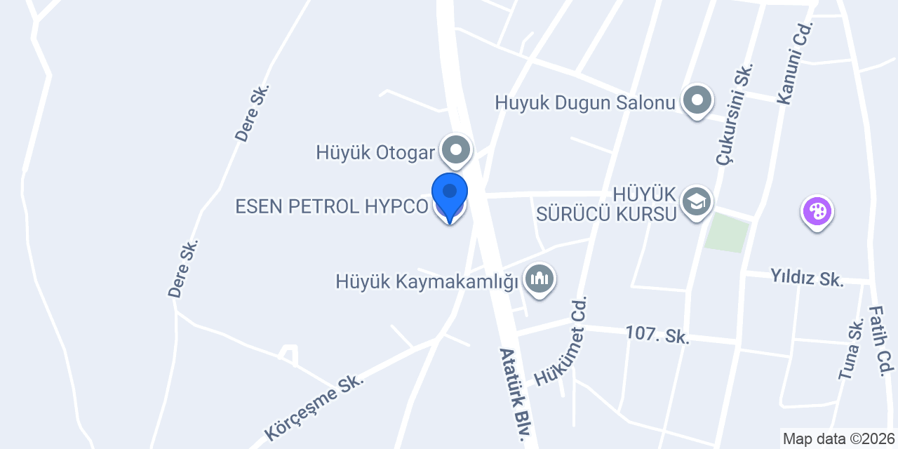 ESEN PETROL HYPCO konumu