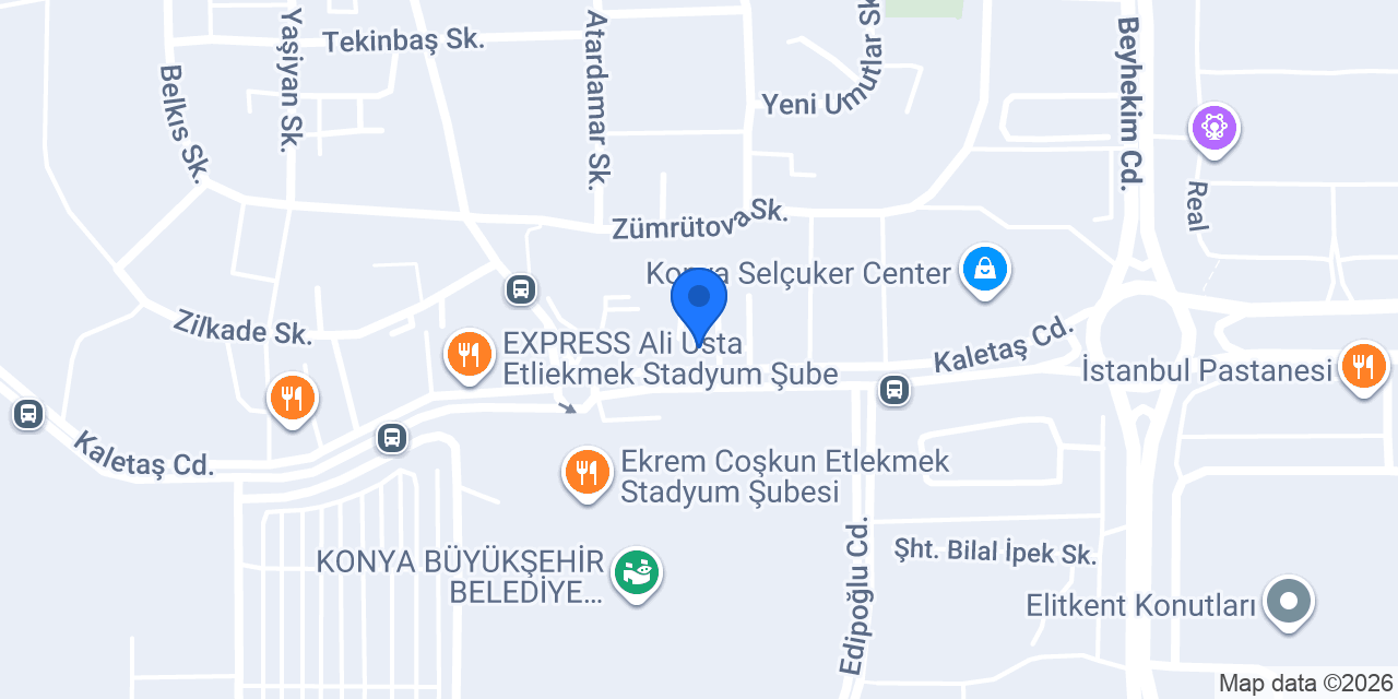 BİZİM ORA IZGARA SALONU 1 konumu