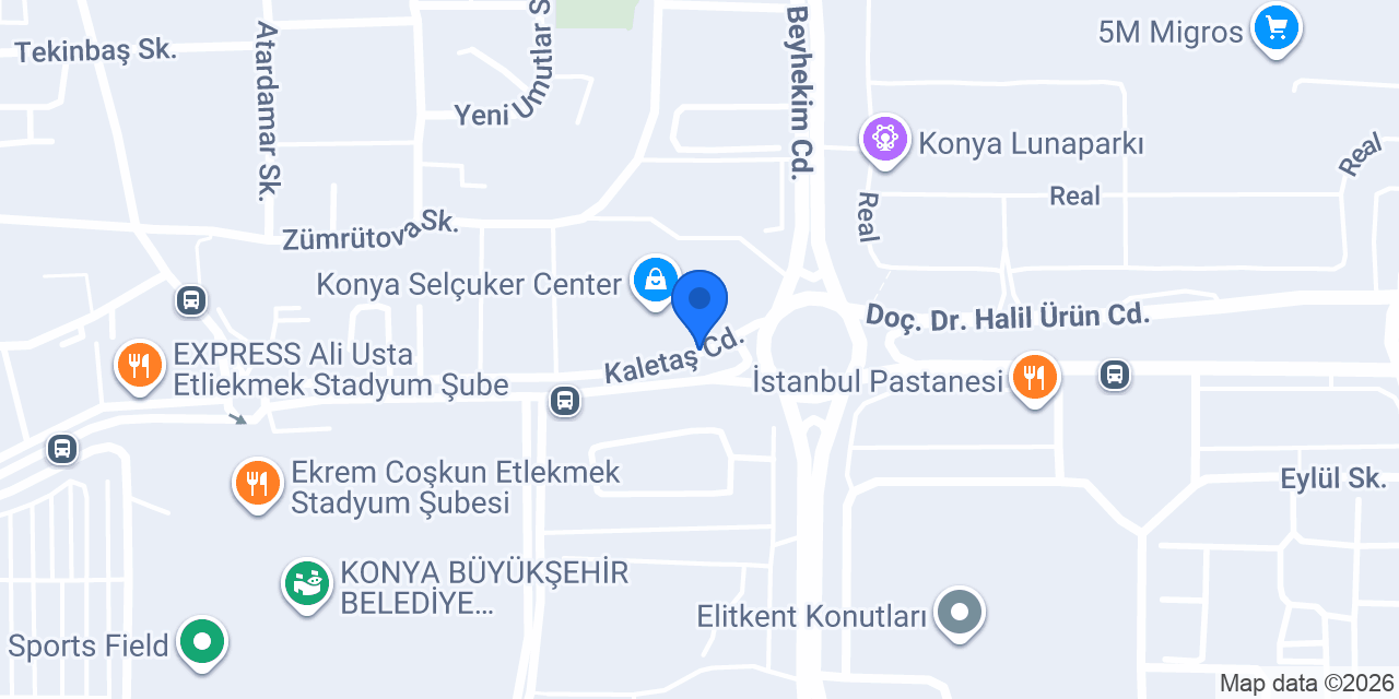 Bambi YATAK KAMIŞÇIOĞLU Selçuker konumu