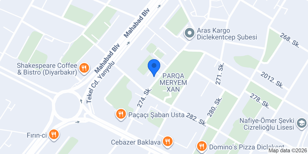 Akbıçak Et Market konumu