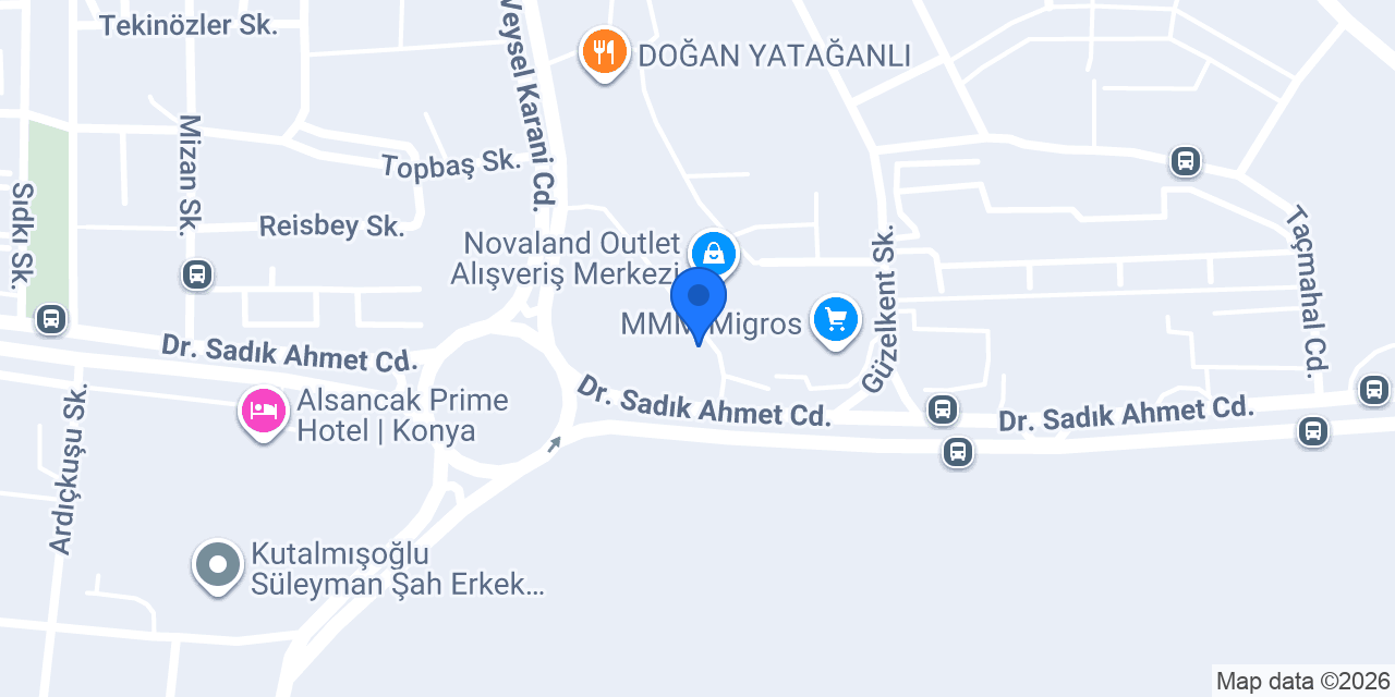 Sinemax Sinemaları konumu