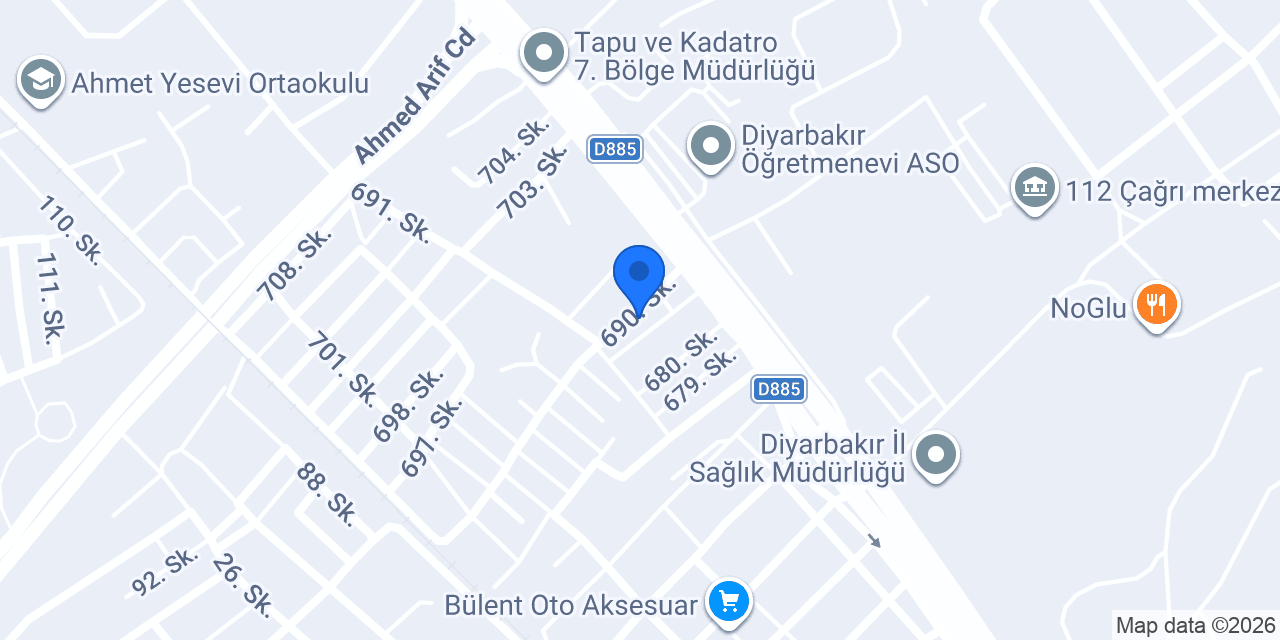 Çiçek lokantası konumu