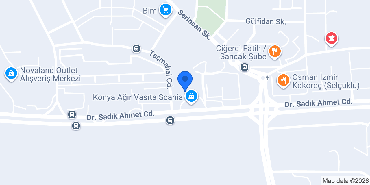 DOD Konya A.V. konumu