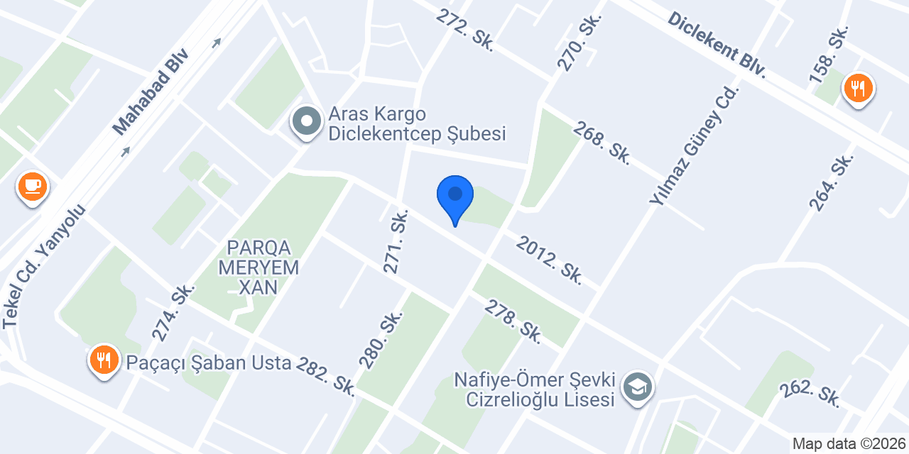 İNCİ ECZANESİ konumu