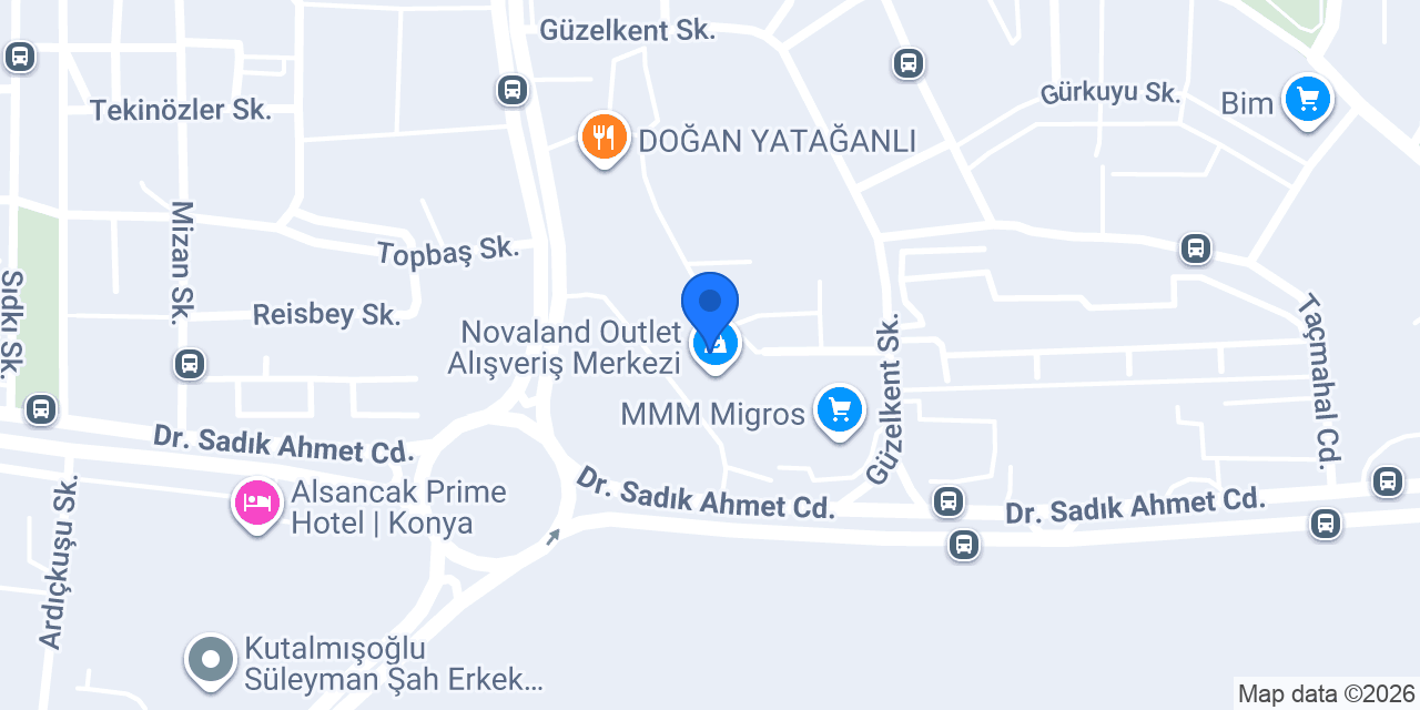 Atasun Optik konumu