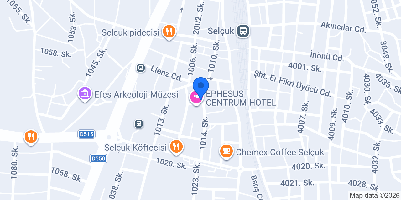 Selçuk Efes Döner konumu