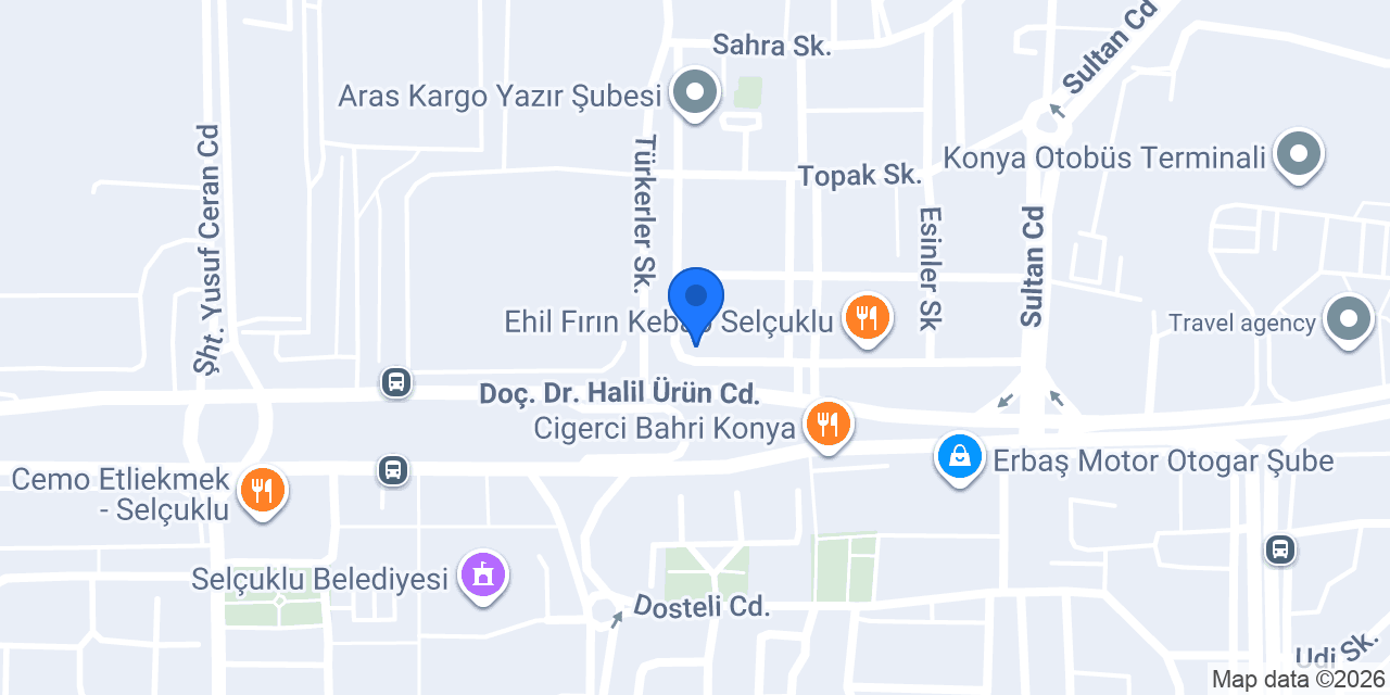 Oses Çig Köfte konumu
