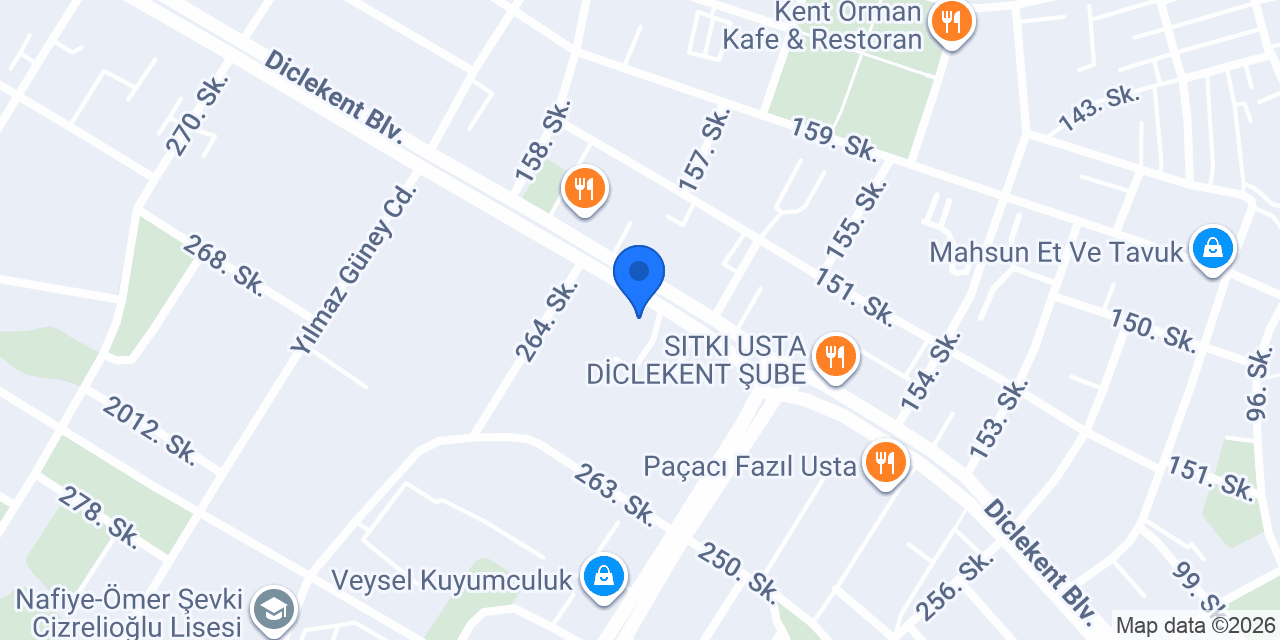 Simdo Dondurma Diclekent Şube konumu