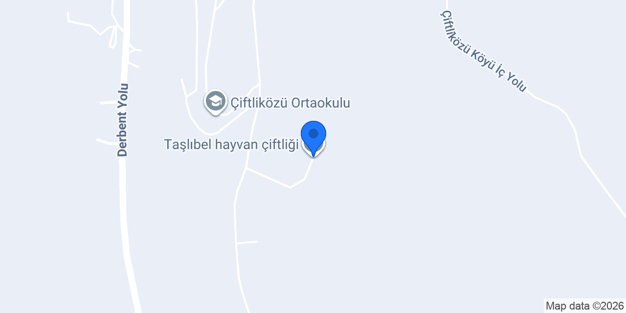 Taşlıbel hayvan çiftliği konumu