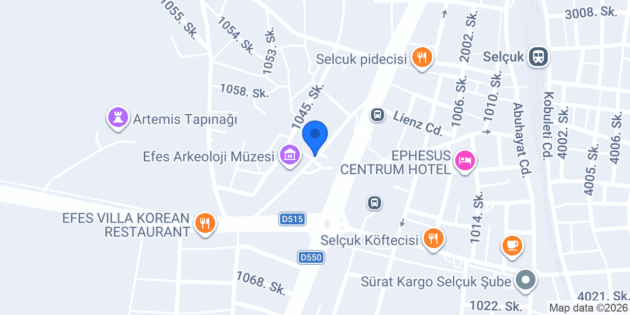 Ephesus Rentacar İzmir konumu