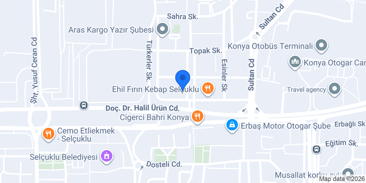 Selçuklu Fast Food & Tantuni konumu