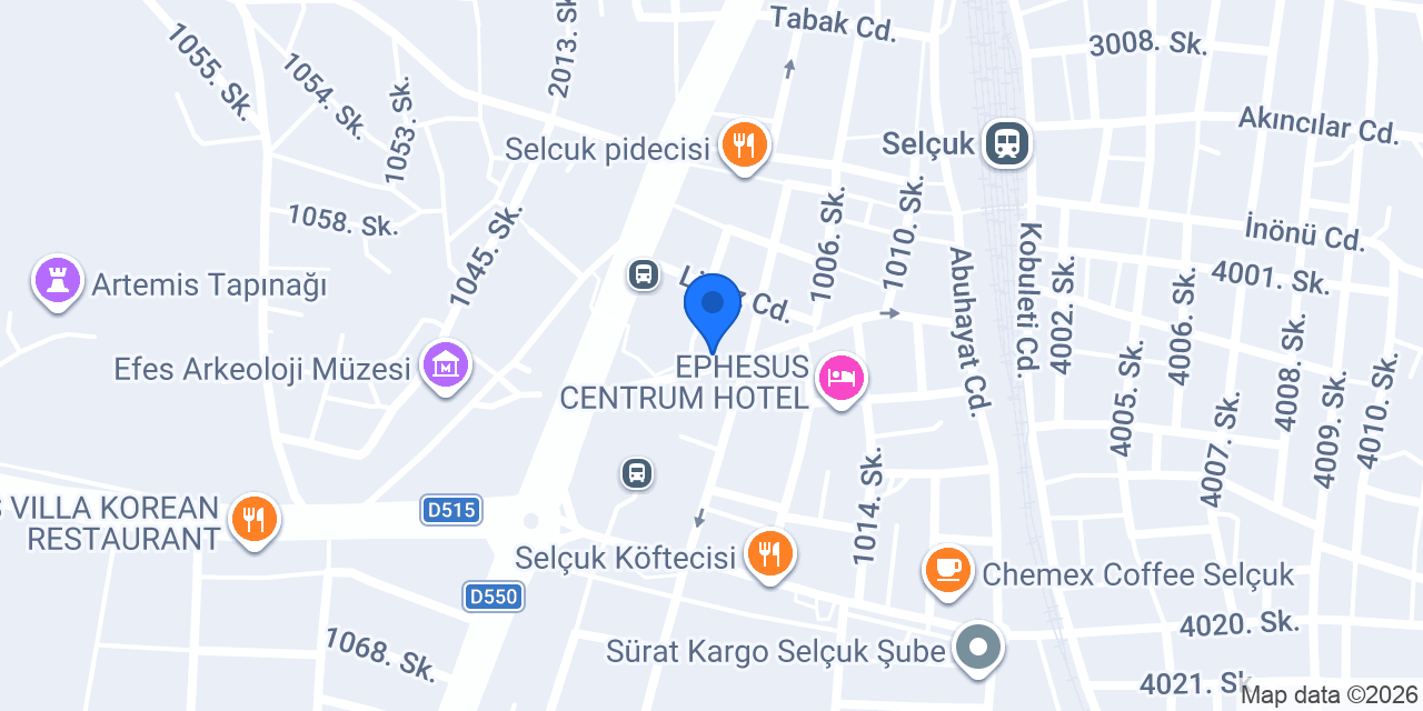 Çinay Emlak konumu