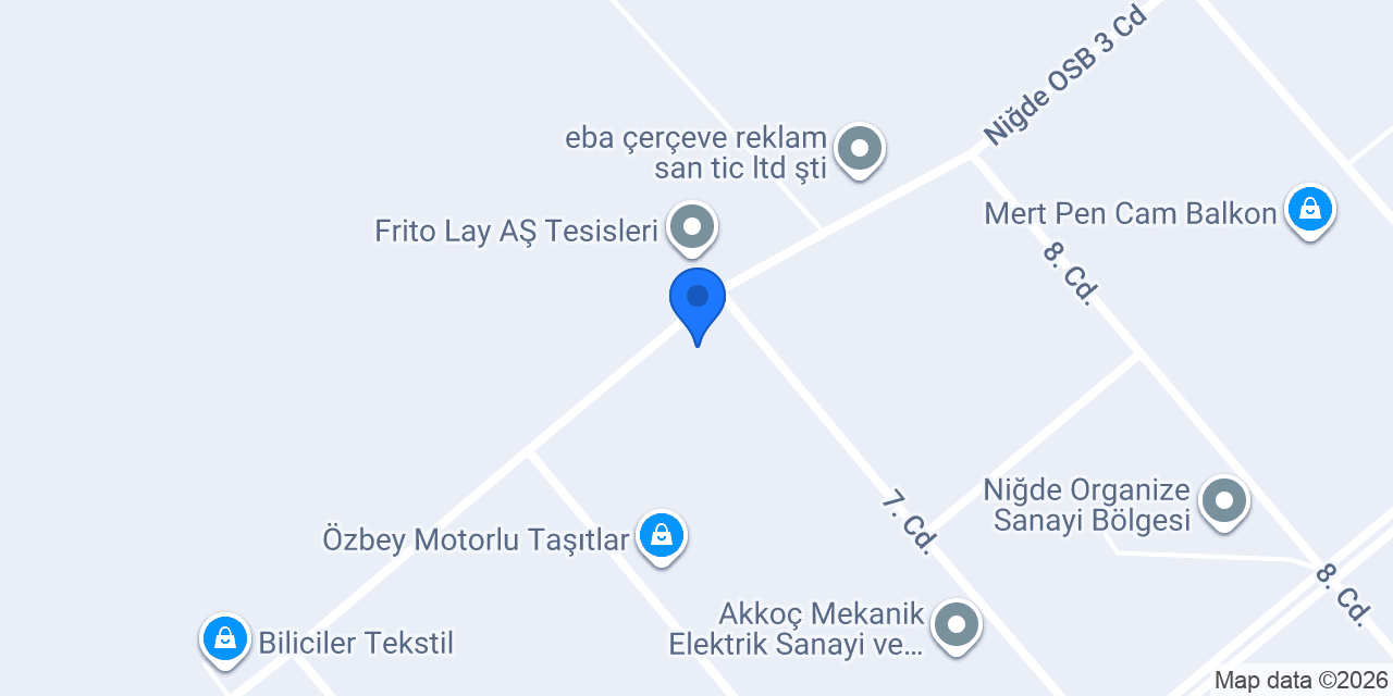 Doğal Mermer Fabr. konumu
