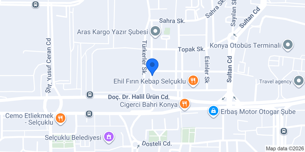 Ahmet Özcan Erkek Kuaförü konumu
