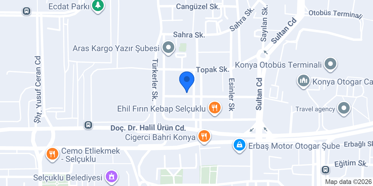 Pusula Veteriner Kliniği konumu