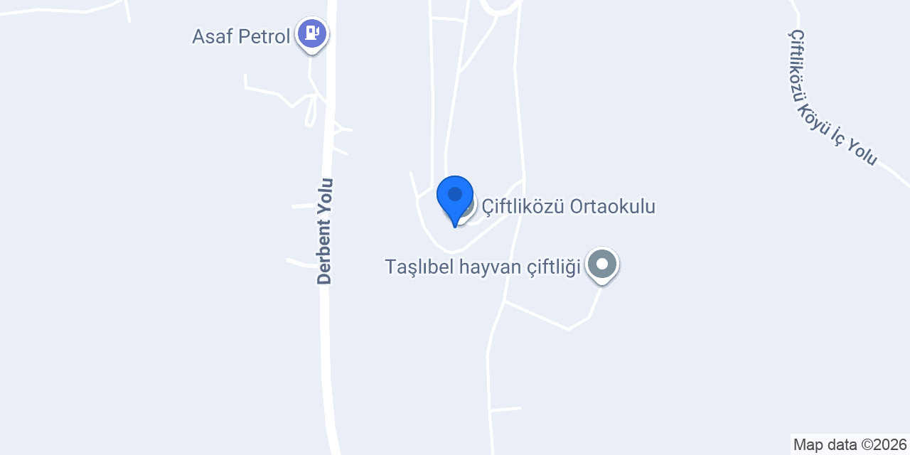 Çiftliközü Ortaokulu konumu
