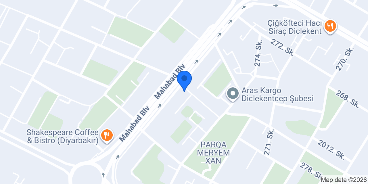 Netika Yönetim Danışmanlığı - Diyarbakır konumu