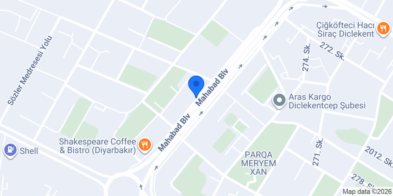 Flat White Diyarbakır konumu