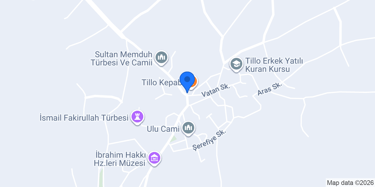 İnan Market konumu