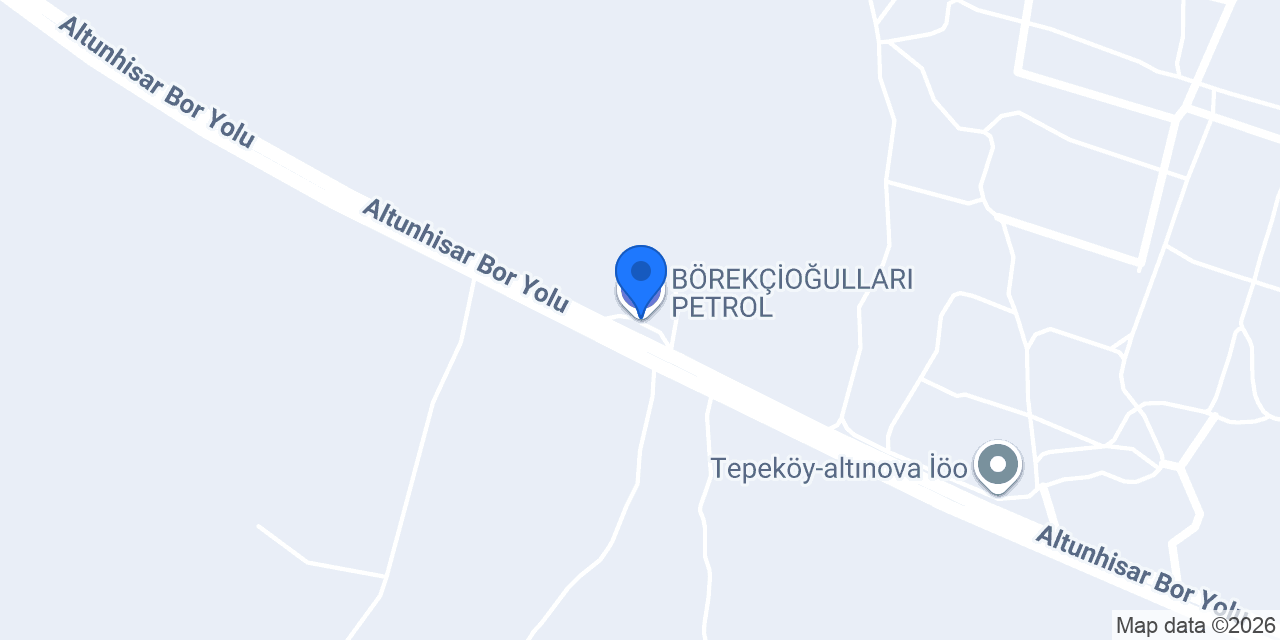 BÖREKÇİOĞULLARI PETROL konumu