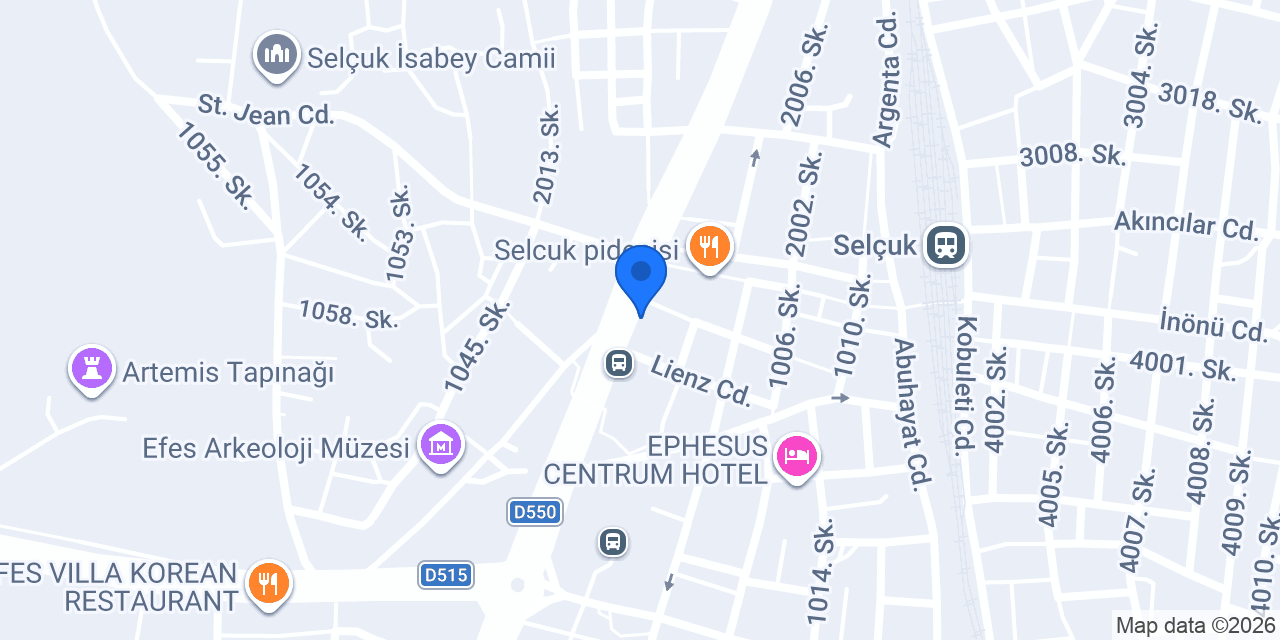 Selçuk Optik konumu