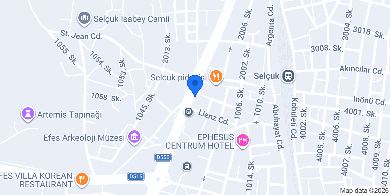 Celsus Tattoo ve Piercing Studio konumu