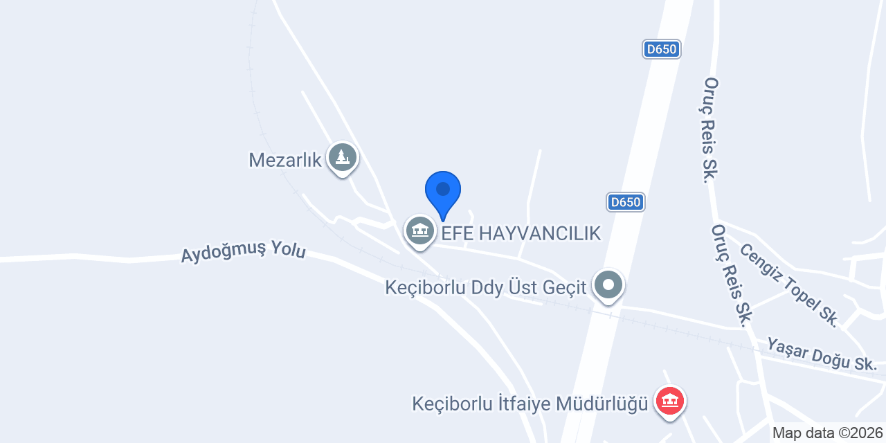 Cengiz Çelikors Desi Çiftliği konumu