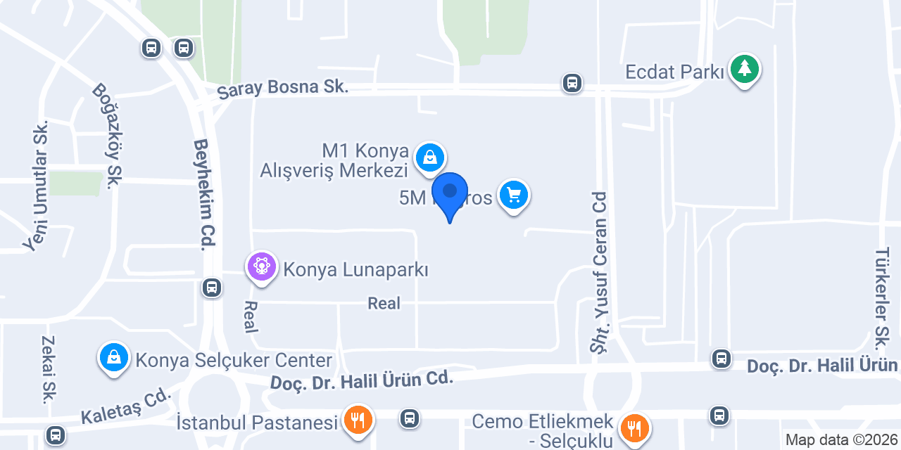 Muscent - Konya M1 konumu