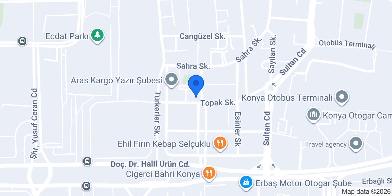 Akay Rent A Car konumu