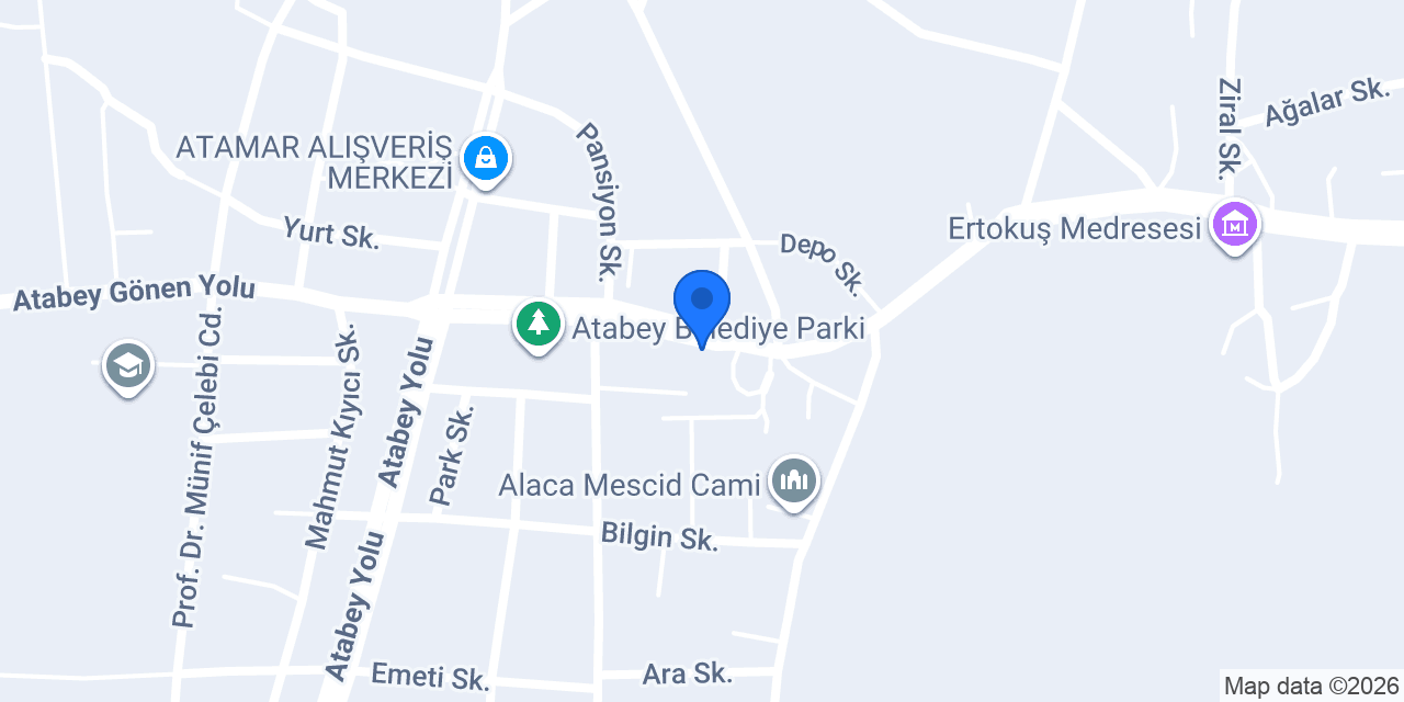 Atabey Noterliği konumu