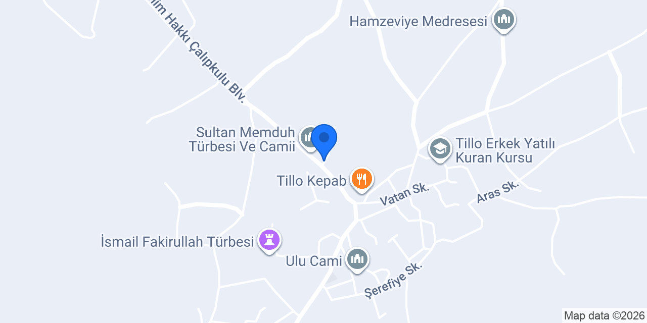 Tapu Müdürlüğü konumu