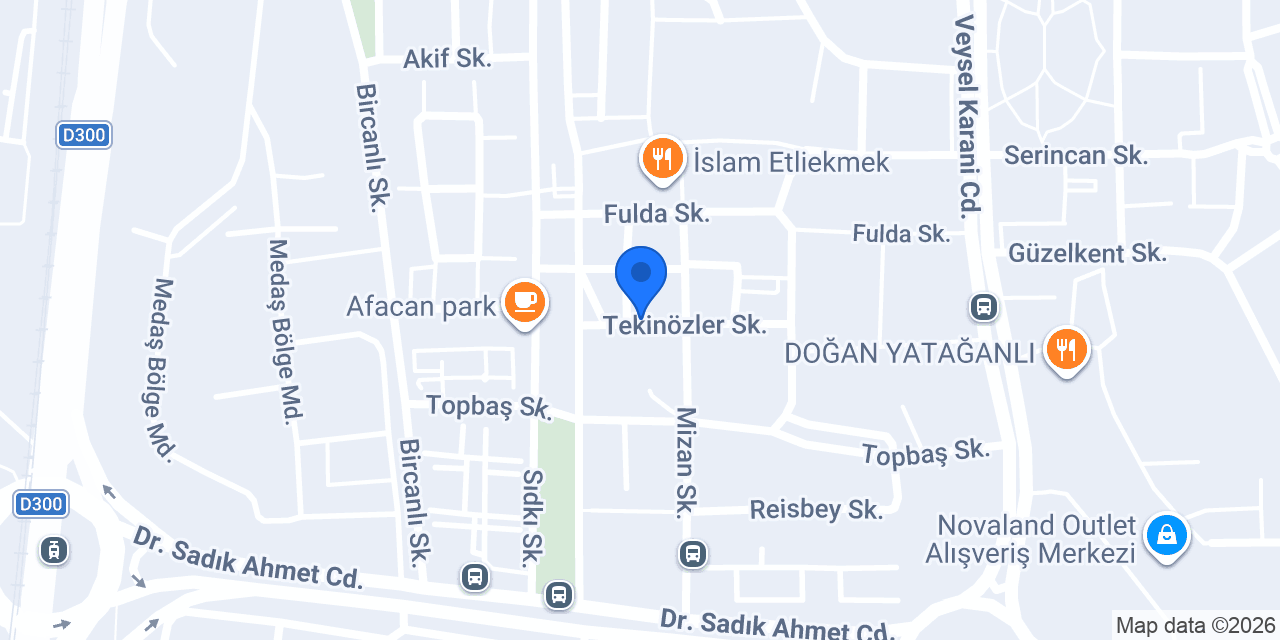 Narin'ce Çeyiz Ev Tekstili konumu