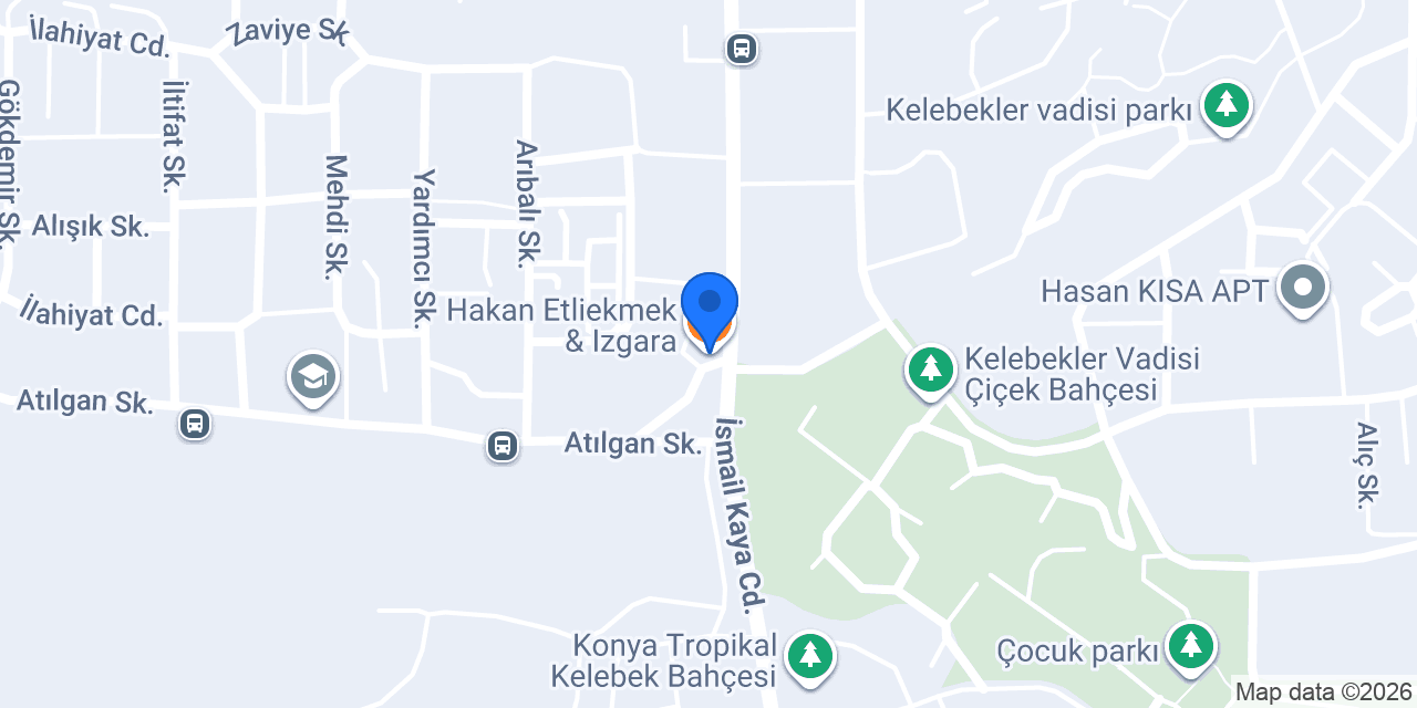 Hakan Etliekmek & Izgara konumu
