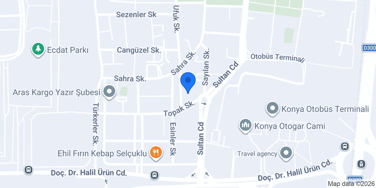 Domino's Pizza Selçuklu konumu