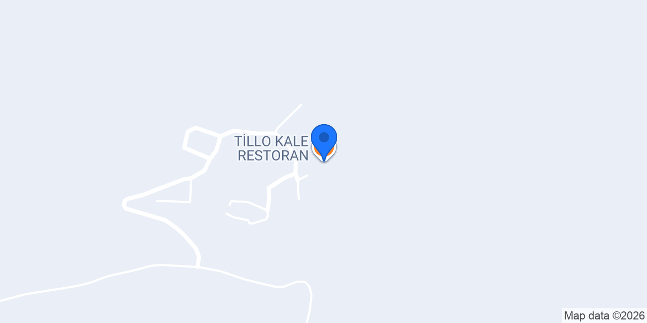 TİLLO KALE RESTORAN konumu