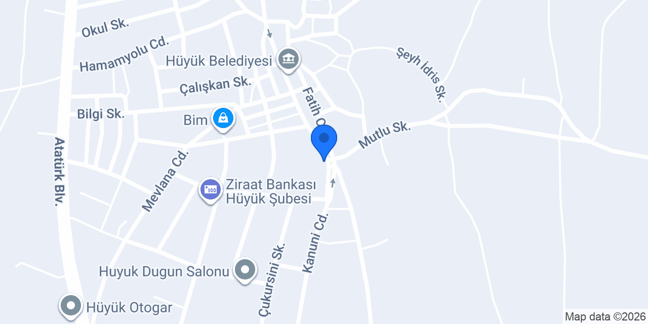 KILINÇ YAPI MARKET konumu