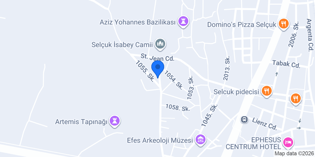 Mekan Efes Restaurant konumu